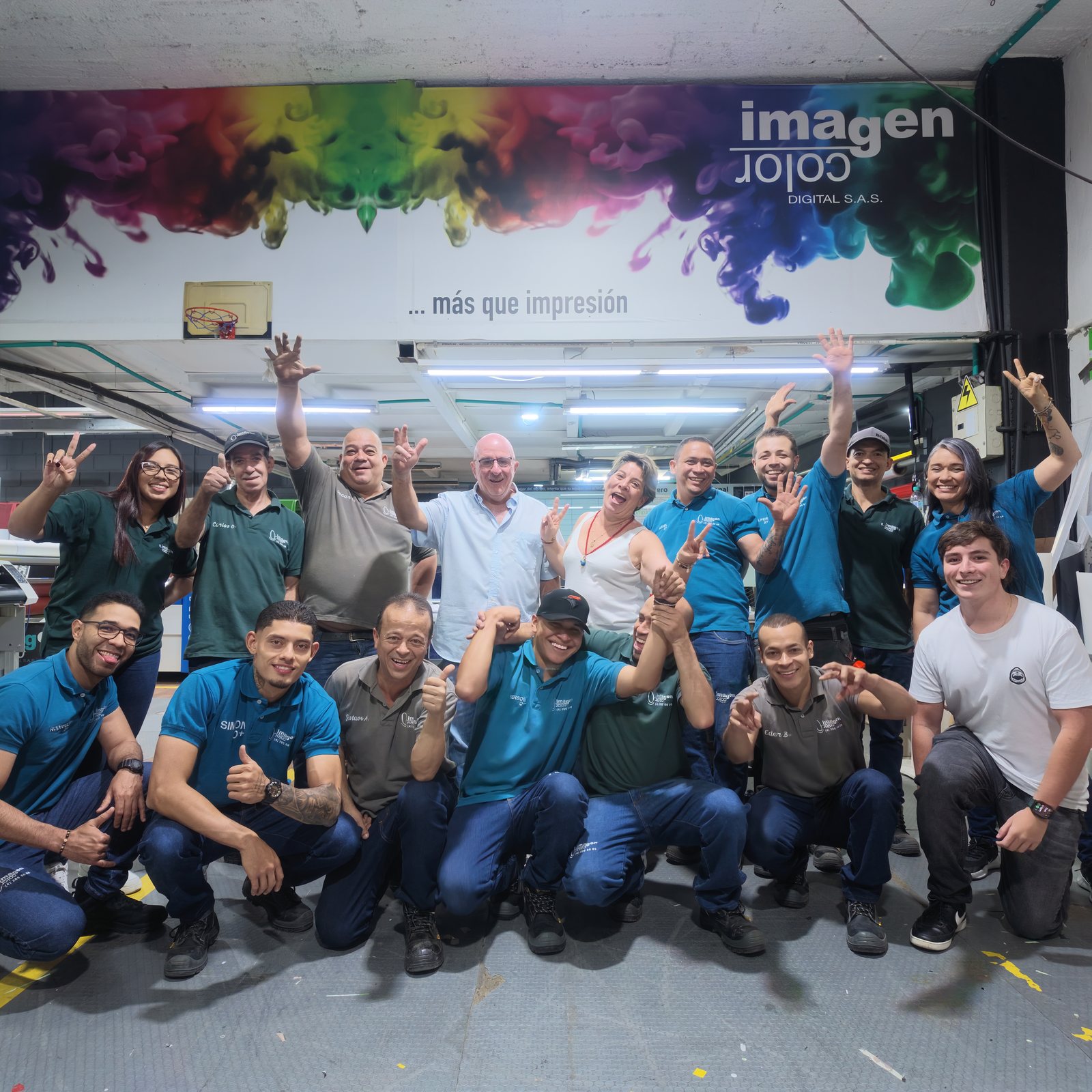 Equipo de producción de Imagen Color Digital S.A.S.